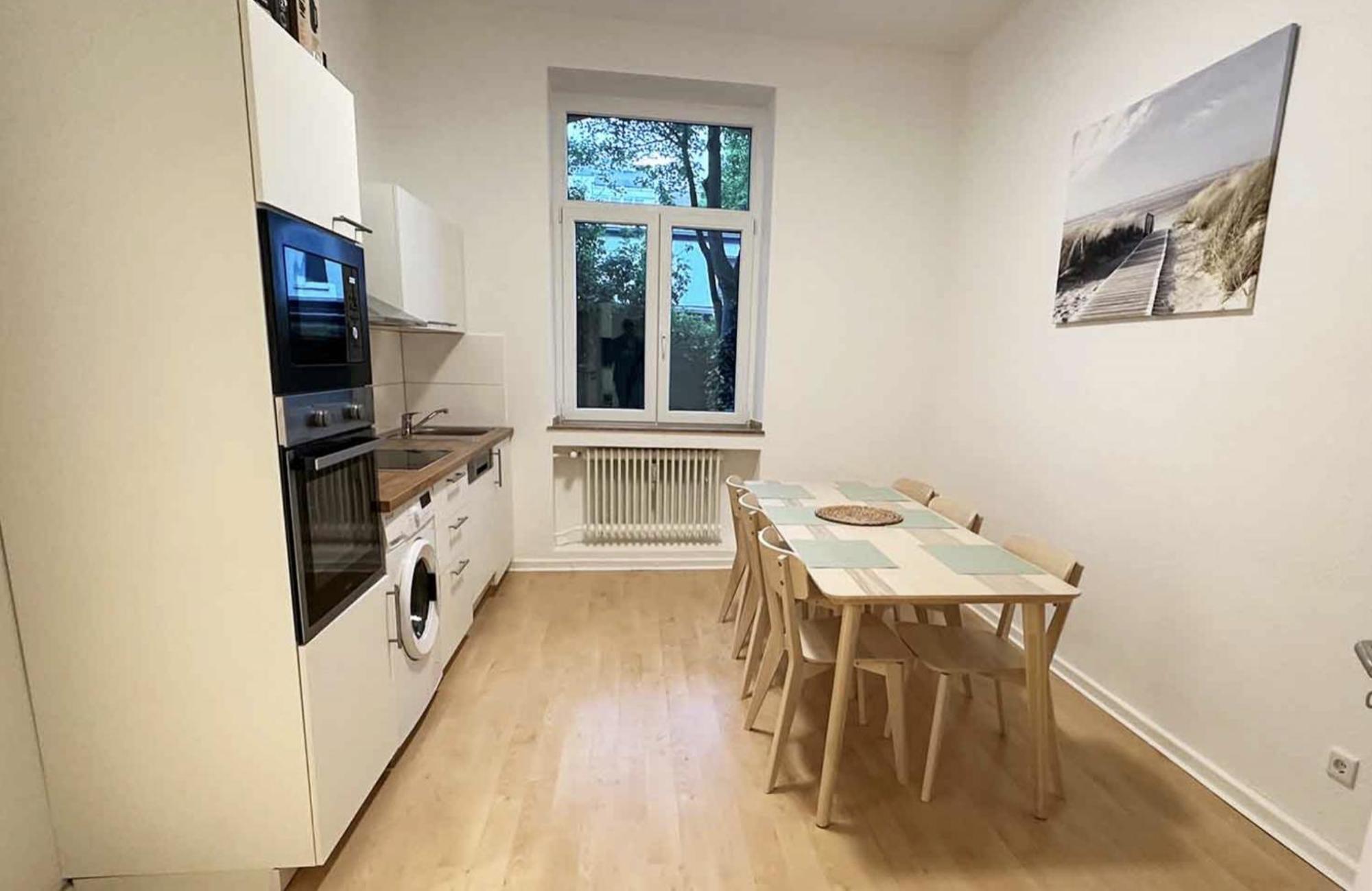Work&sleep 6 Pers Bahnhofsnah Monteure Und Gruppen D6 Apartment